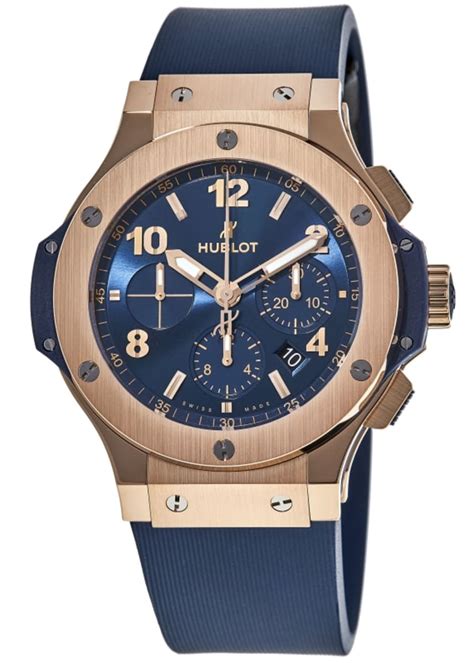 hublot blue gold|hublot big bang original gold.